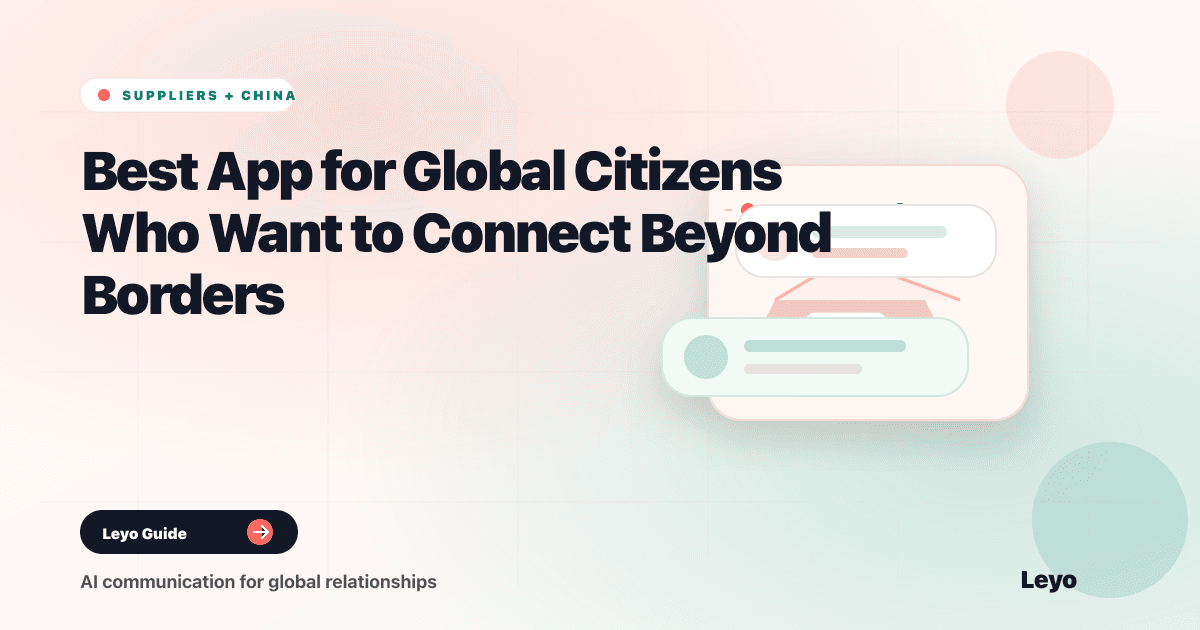 Best App for Global Citizens Who Want to Connect Beyond Borders