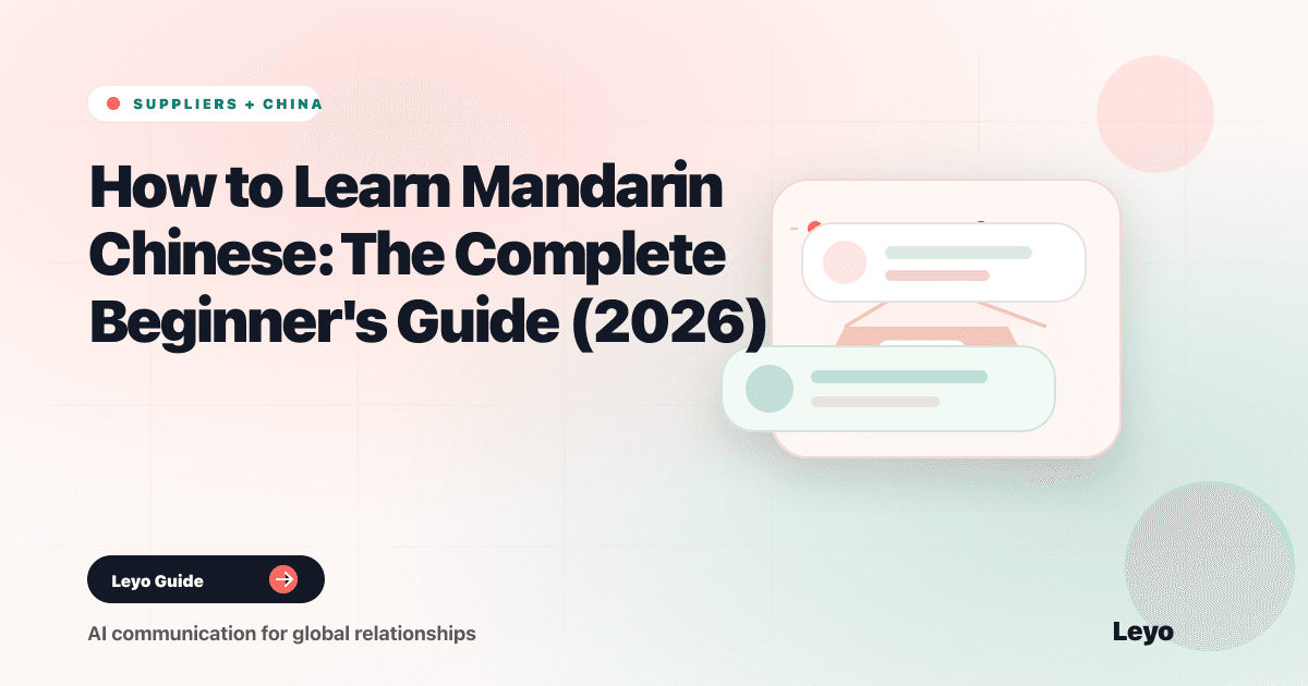 How to Learn Mandarin Chinese: The Complete Beginner's Guide (2026)