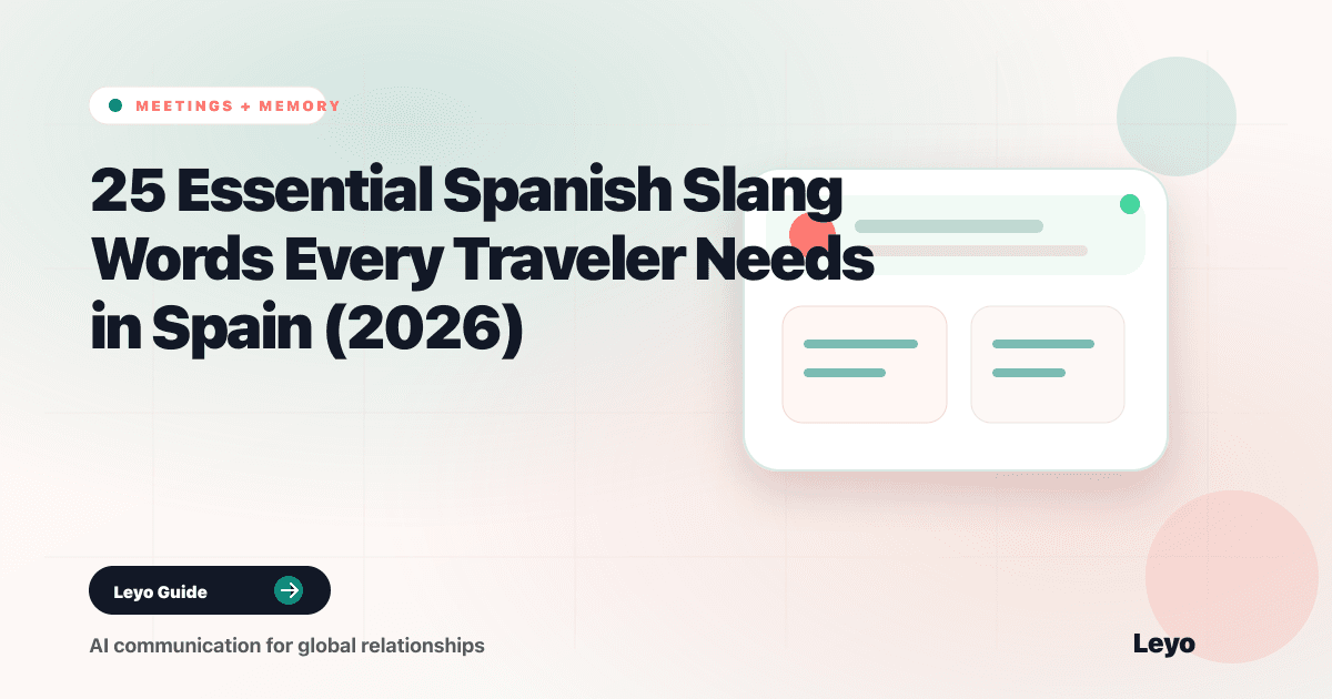 25 Essential Spanish Slang Words Every Traveler Needs in Spain (2026)